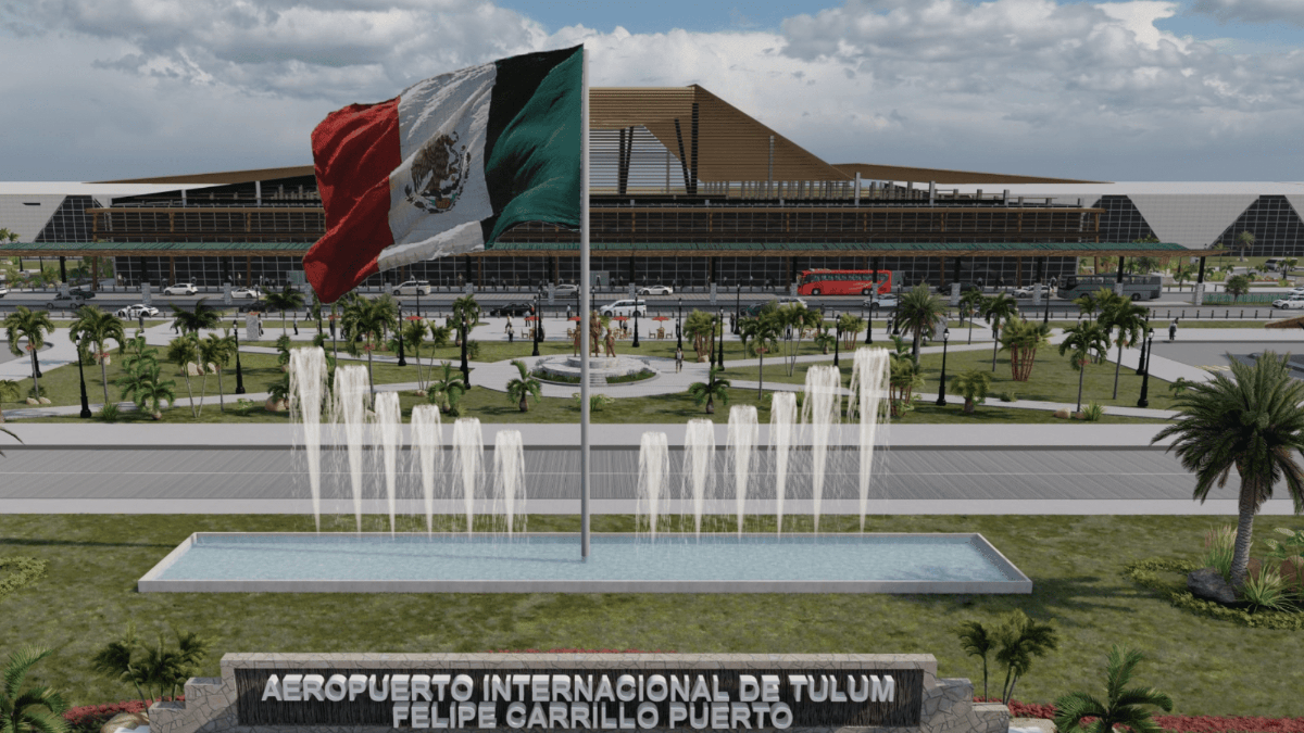 Pronostican 1 millón de pasajeros en primer año del Aeropuerto de Tulum